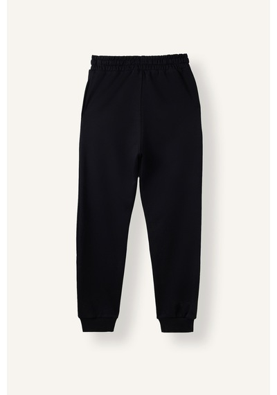 Defacto Bağcıklı Elastik Belli Jogger Fit Eşofman Altı Erkek Çocuk I3169a826wnbk81 Siyah-bk81