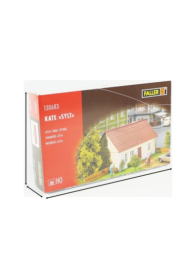 Faller 130683, 1/87 Sylt Küçük Kır Evi Plastik Maketi