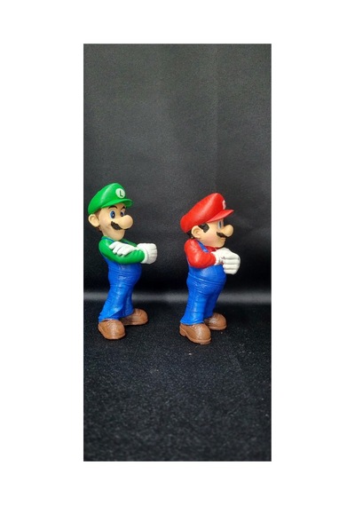 Süper Mario Ve Lui İkili Figür 15 Cm
