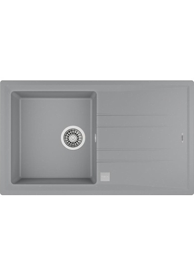 Teka Stone 50 B Tg Metalik Gri Eviye