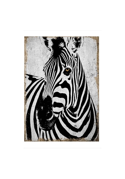 Bedeko Zebra Hediyelik Mdf Tablo 50 Cm X 70 Cm