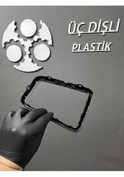 Peugeout 407 Vites Çerçevesi Krom Efek Boya 3d Baskı 1 Adet
