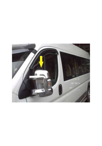 Peugeot Boxer 2006 Üzeri ABS Krom Kaplama Ayna Kapağı 2 Parça