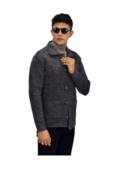 Erkek Spor Düğmeli Hırka R6380 Bgl-st03173 001
