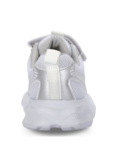 Slazenger Fast Track I Unisex Çocuk Cırt Cırtlı Beyaz / Gümüş Günlük Spor Ayakkabısı