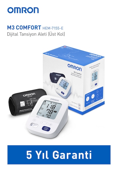 M3 Comfort Afib Kolay Kullanım Üst Koldan Ölçer Pilli Tansiyon Aleti