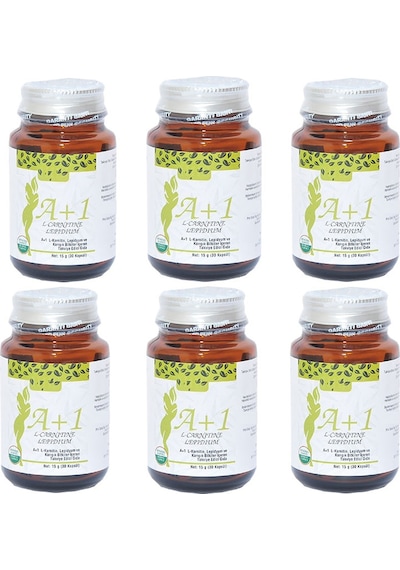 Hhs A1 L-Carnitine Lepidium Bitkisel 30 Kapsül X 6 Adet