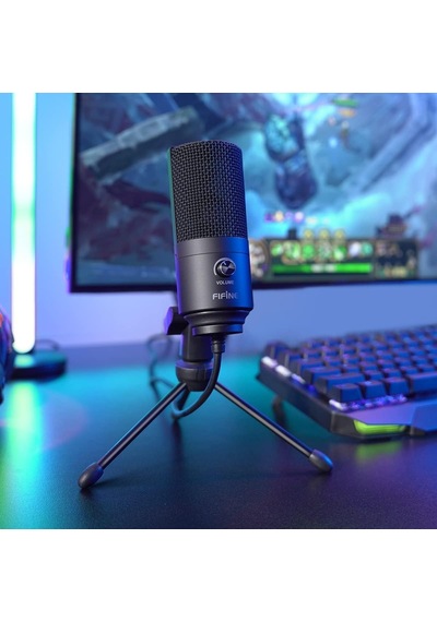Usb Mikrofon Pc Gaming, Mikrofon, Mac Ps4 Ps5 İçin, Standlı Podcast Mikrofon, Stüdyo Kalitesi Kayıt Kondansatörü,