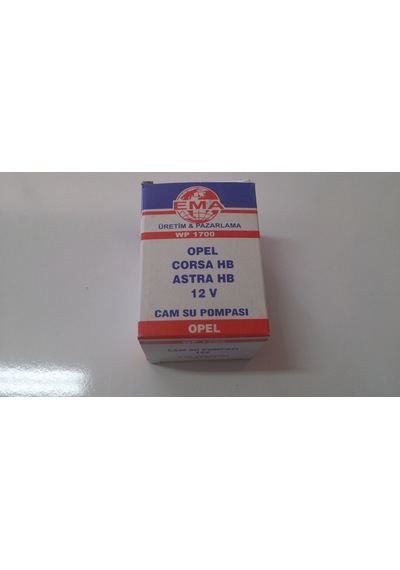 Cam Su Motoru Opel Astra-Corsa Hb