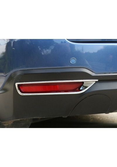 Subaru Forester 2013-2018 Arka Reflektör Çerçevesi Abs Krom 2 Prç