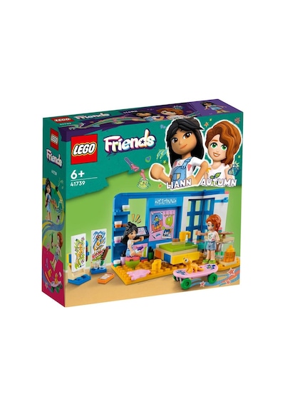 LEGO® Friends Liann'ın Odası 41739 6+ Yaratıcı Oyuncak Yapım Seti - 204 Parça