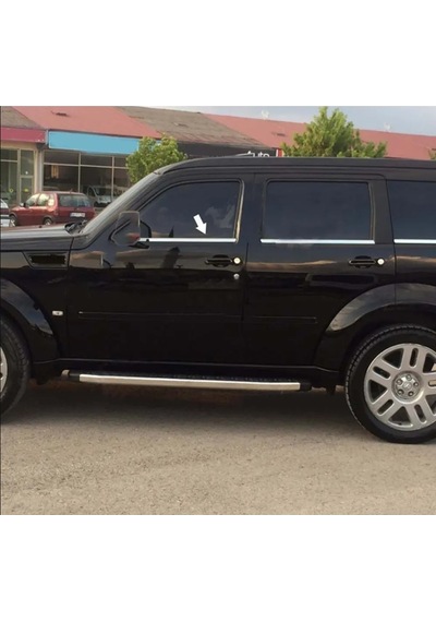 Dodge Nitro Krom Cam Çıtası 6 Prç 2006 2012 Paslanmaz Çelik