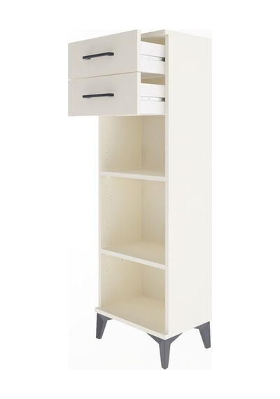 Arges Dolap 2 Raflı 2 Çekmeceli 44x30x134 Aytaşı-aytaşı Aytaşı
