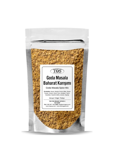 Tos The Organic Spices Goda Masala Baharat Karışımı 500 G