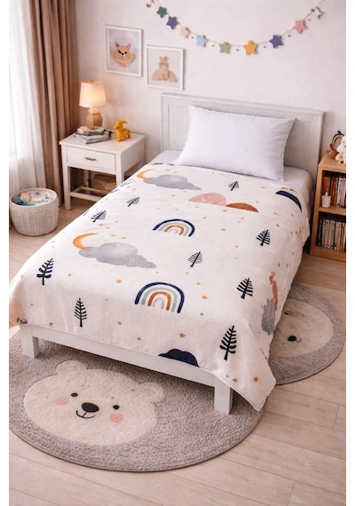 Amazon Ev Pamuk Dokuma Tek Kiş Pike 160 240 Cm Krem / Bulut