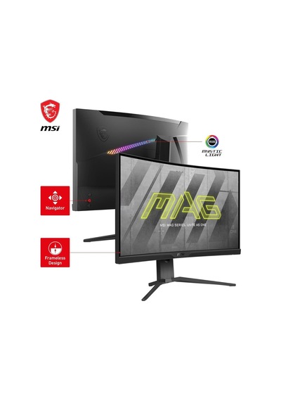 MSI Mag 325CQRF-QD 31.5" 1 MS 2K Curved 170 Hz Oyuncu Monitörü Teşhir
