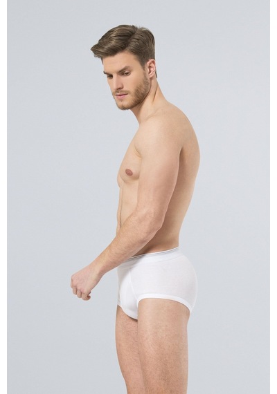 Türen Erkek Ribana Kemerli Slip 120/beyaz