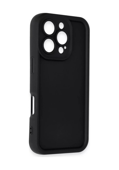 Newface Apple İphone 16 Pro Max Kılıf Viera Silikon - Siyah