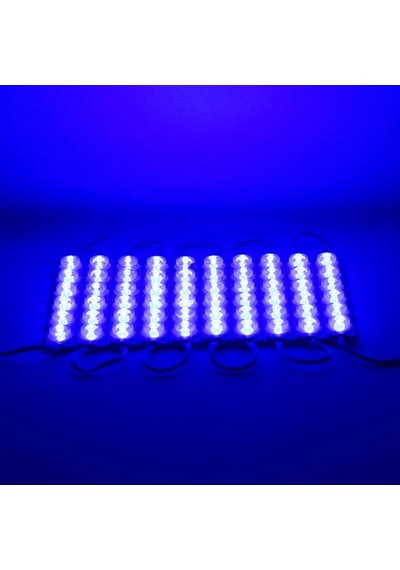 24 Volt 3 Watt Mavi 3030 Cob Modül Led Renkli