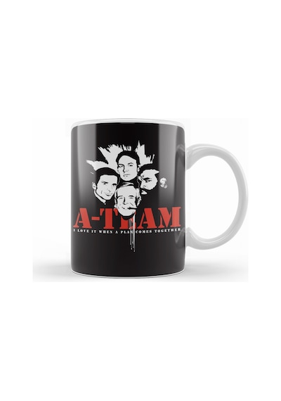The A Team Kupa Bardak Porselen Karışık