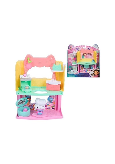 S00006727 Sun-spm-figür Set Gabby S Dollhouse Mutfak Set/banyo Se