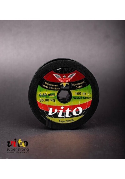 Vito 160 Mt Yeşil Fluorocarbon Kaplama Misina 0,50mm