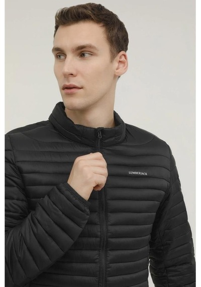 Lumberjack Perry 1sn21 3pr Siyah İnce Casual Şişme Erkek Mont 001