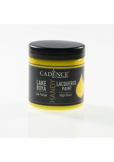 Cadence Handy Lake Mobilya Boyası Çok Parlak Renk Seçenekli L-007 Limon Sarı