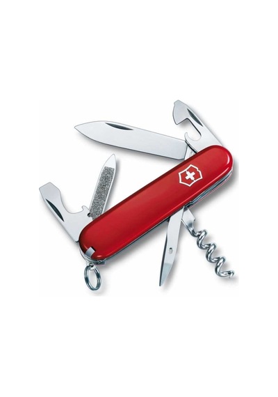 Victorinox 0.3803 Sportsman Kamp Çakı Kırmızı