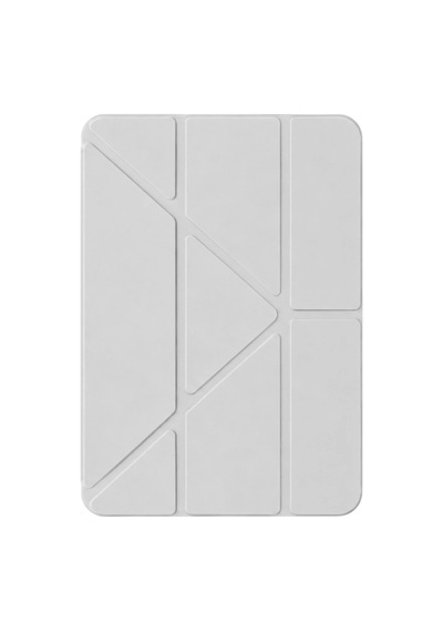 Apple İpad Air 11 2026 Mera Kalemlikli Tablet Kılıfı - Gri Arka Kapak