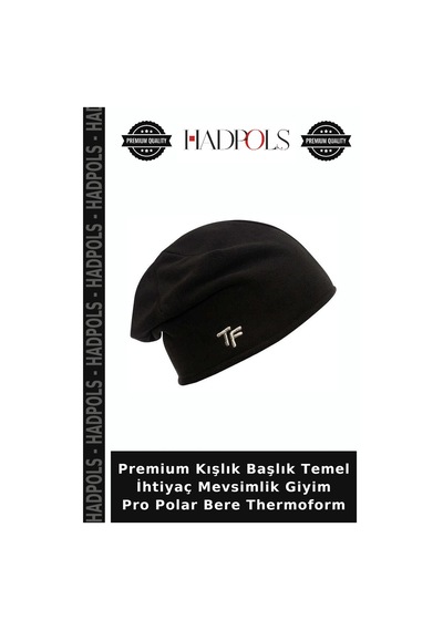 Hadpols Premium Kışlık Başlık Temel İhtiyaç Mevsimlik Giyim Pro Polar Bere Thermoform Diğer