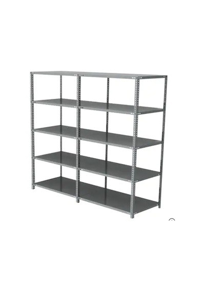 Mekoraf Mekoraf 31 X 93 2.5 Metre Imalattan 5 Katlı Duble Çelik Raf