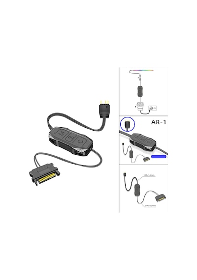 Suntek Argb Denetleyici Uzaktan Kumanda 5v Usb Anahtarı 5v Kasa