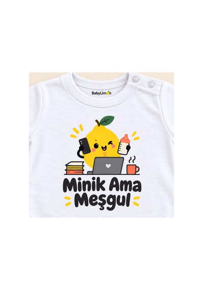 Babylimon Minik Ama Meşgul Beyaz Kısa Kollu Çıtçıtlı Bebek Zıbını Beyaz - Minik Ama Meşgul - 928161964 Beyaz - Minik Ama Meşgul Babylimon Minik Ama Meşgul Beyaz Kısa Kollu Çıtçıtlı Bebek Zıbını Beyaz - Minik Ama Meşgul - 928161964 Beyaz - Minik Ama Meşgul