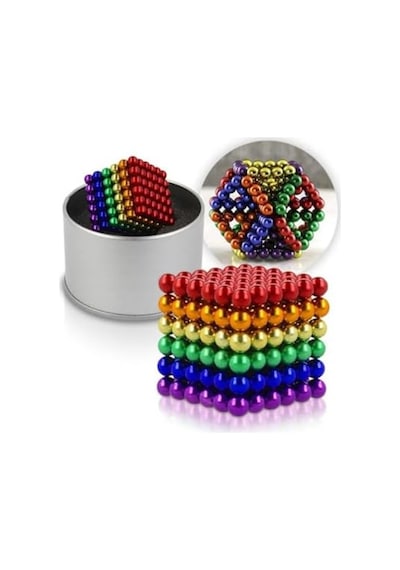 216 Adet 5mm Manyetik Top Seti, Eğlenceli Yapı Oyuncakları