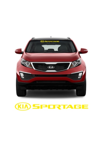 Kia Sport Ön Cam Araba Sticker Yapıştırma 30Cm En