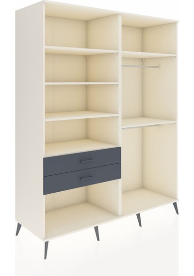 Kronos Gardrop 6 Raflı 2 Çekmeceli 2 Askılı 176x59x221 Aytaşı-aytaşı/antrasit Aytaşı/antrasit Kronos Gardrop 6 Raflı 2 Çekmeceli 2 Askılı 176x59x221 Aytaşı-aytaşı/antrasit Aytaşı/antrasit