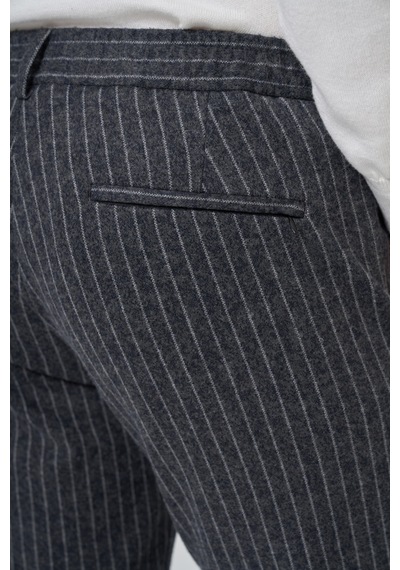 Morven Erkek Gri Trend Slim Fit Lastikli Fermuarlı Pantolon 25ks003004100 Gri