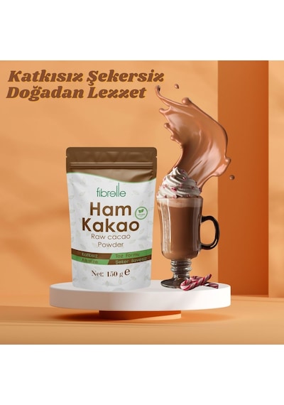 Fibrelle Ham Kakao 150g / Raw Cocoa Powder 150g