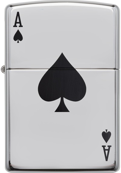 Zippo 250 Lucky Ace Çakmak Çok Renkli