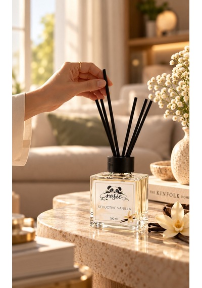 Rosie Seductive Vanilla 7'li Çubuklu Oda Kokusu Seti 7 X 100 Ml Sıcak Vanilya Esintisi