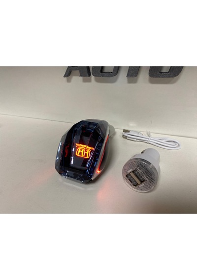 Honda Typer Manuel Kristal Vites Topuzu Rgb Işıklı Sıfır İthal Şeffaf