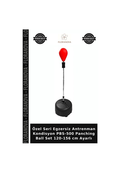 Özel Seri Egzersiz Antrenman Kondisyon Pbs-500 Panching Ball Set 120-156 Cm Ayarlı