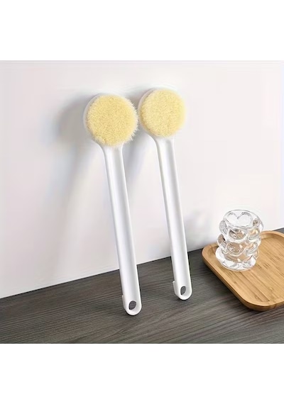 Mucit Home Banyo Fırçası Uzun Saplı Banyo Fırçası Banyo Fırçası Yumuşak Kıllı 1 Adet