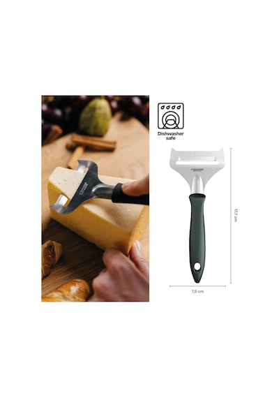 Ayrex Fiskars Yumuşak Peynir Rendesi, Toplam Uzunluk: 17,7 Cm, Essential, Paslanmaz Çelik/pp Plastik, Siyah, 1065588 Diğer Ayrex Fiskars Yumuşak Peynir Rendesi, Toplam Uzunluk: 17,7 Cm, Essential, Paslanmaz Çelik/pp Plastik, Siyah, 1065588 Diğer