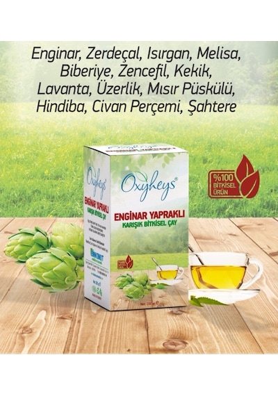 Oxyheys Enginar Yapraklı Karışık Bitkisel Çay