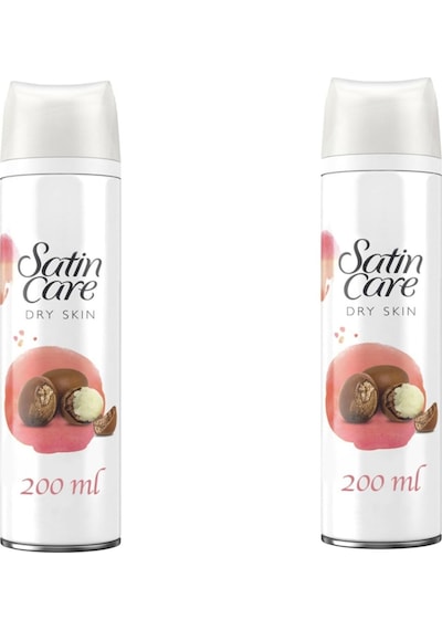 Satin Care Kuru Ciltler için Tıraş Jeli 2 x 200 ML