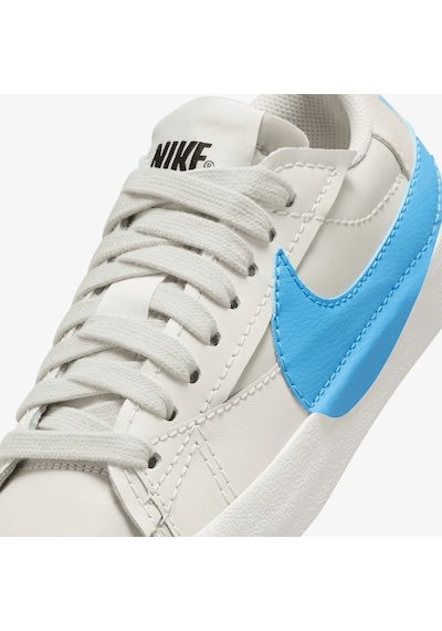 Nike Blazer Low '77 Jumbo Womens Leather Sneaker Hakiki Deri Günlük Spor Ayakkabı Bej