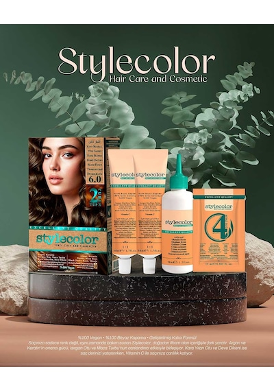 Stylecolor Bitkisel İçerikli Vegan Krem Saç Boyası 72855000