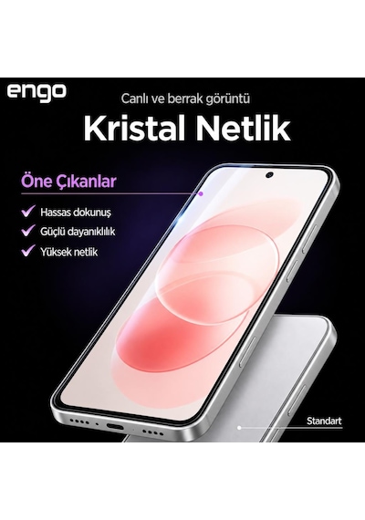 Redmi Note 17 Pro Max İle Uyumlu Ekran Koruyucu 6.83 İnç 9h Nano Parlak, Esnek Kırılmaz Cam, Çizilmeye Ve Darbeye Dayanıklı Şeffaf Koruma 34333685